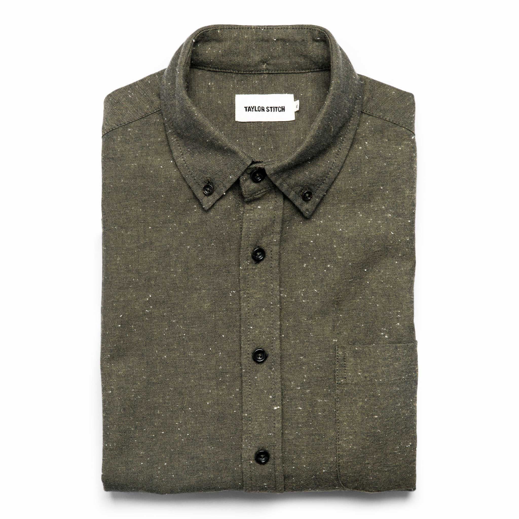 Vcewc Jack in Olive Slub Chambray