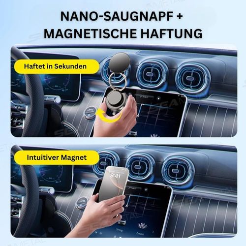 🚗1080° Rotatable Vacuum Magnetic Car Phone Mount