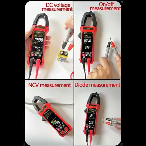 🔌 TS601 Digital Clamp Meter | AC DC Current Voltage Tester for Solar & Electricians