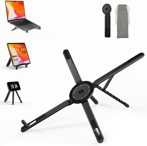 🧲Magnetic Aluminum Phone Stand Multi‑Purpose Desk Holder