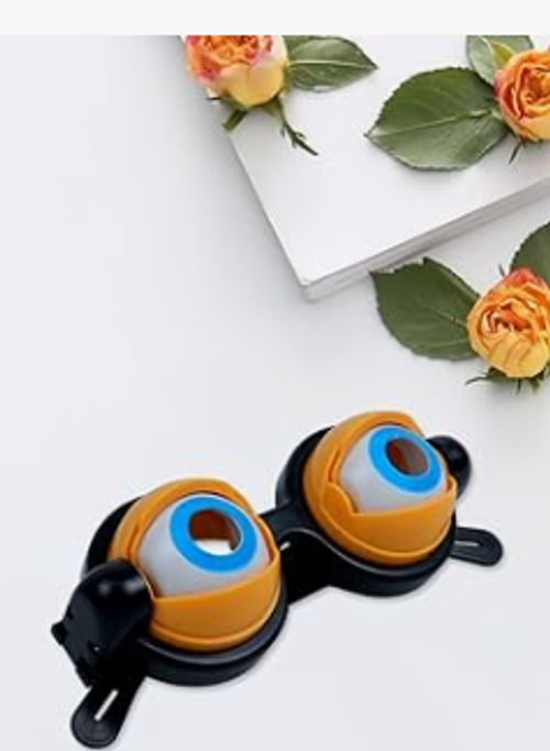 Funny Minion Googly Eyes Party Glasses | Novelty Prank Costume Eyewear For All Ages Crazy Wiggle Eye Joke Glasses | Perfect For Parties, Events & Daily Fun In Kenya