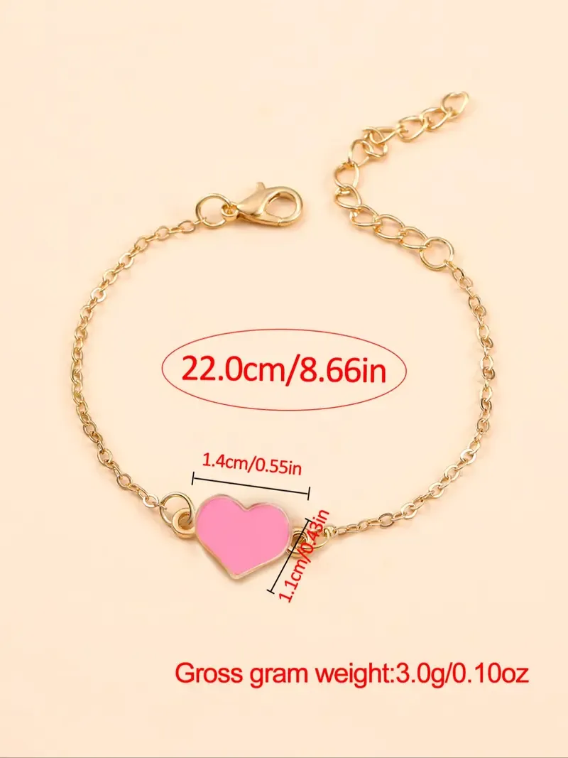 Mother's Day Gift Fashion Digital Watch Set with Belt & Bracelet, Heart-shaped Earrings, Perfect Gift for Children, Ideal for Christmas & Back-to-school Season, Wristwatch, Accessories
