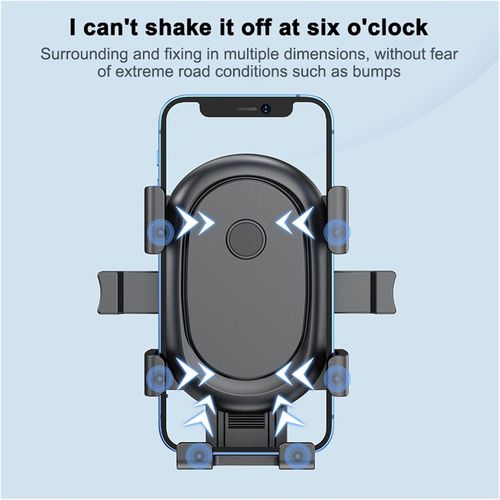 🔥 Shockproof Motorcycle Phone Holder | 6-Point Full Grip Bike Phone Mount | 360° Rotation One Lock Release | All Phones & Bikes Compatible