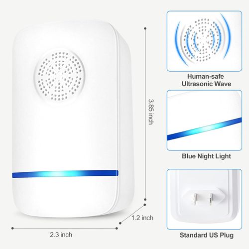 🦟Ultrasonic Pest Repeller, Plug-In Insect & Rodent Deterrent.