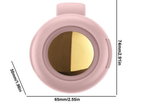 Portable Rechargeable Fan, Mini Whirlwind Fan for Waist Clip Fan, 3 Speeds Hands-Free Neck Fan for Gift