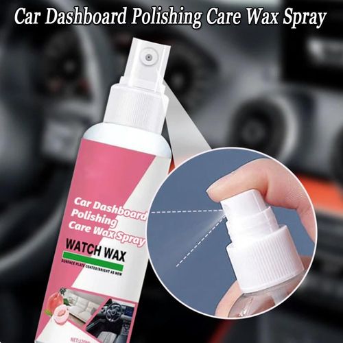 ✨ 120ml Car Dashboard Polish Wax Spray – UV Protection & Plastic Restorer