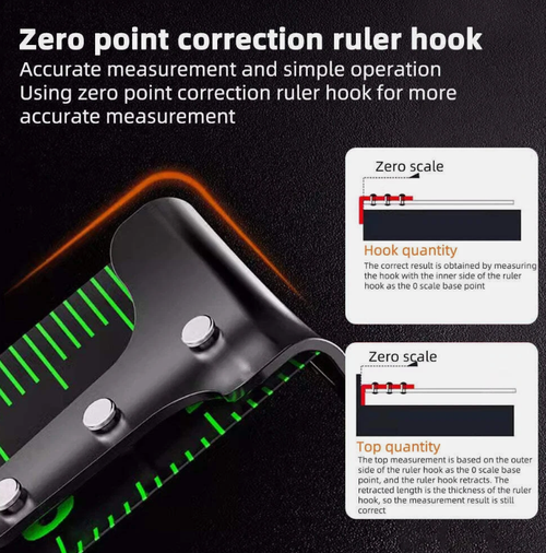 5 Metric Measuring Tape Self Locking Fluorescent Steel Tape Measure High