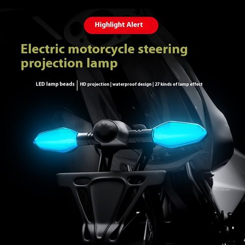 ✨ DF2-B-L-R LED Motorcycle Turn Signals | 2-Pack Universal Lights