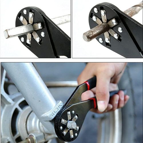 ⚙️Universal Hex Wrench, Fits Nuts For Motorbikes, Pipes & Farm Gear.（Only payment by cash on delivery is supported.）