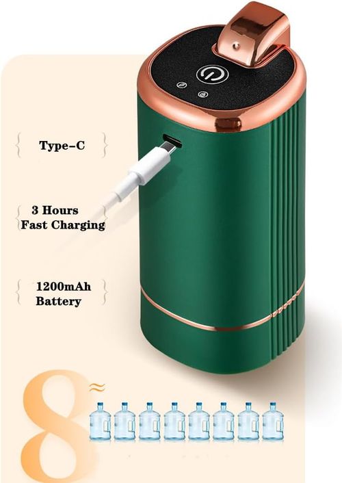 💧One-touch electric water pump for your big water jug.