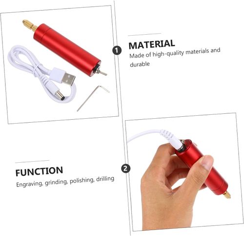 🔋 Cordless Mini Electric Drill | USB Rechargeable for DIY Crafts & Jewelry Making