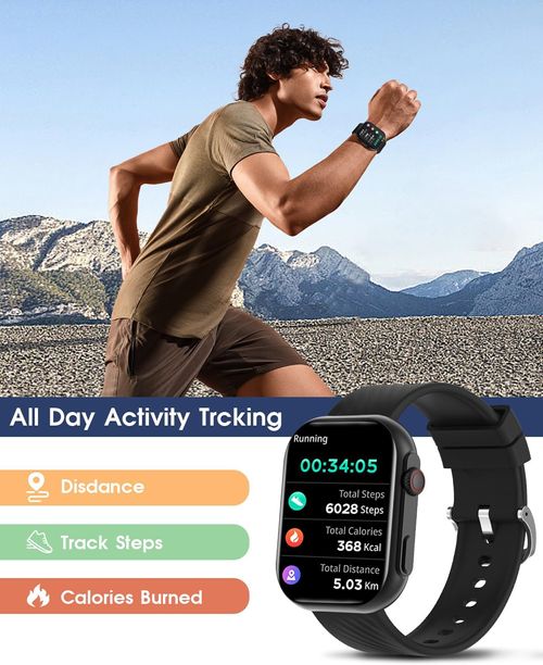 📞 Answer Calls Directly On Wrist, S12 Max Sports Smart Watch
