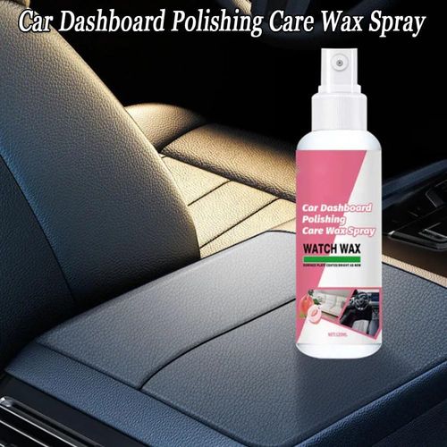 ✨ 120ml Car Dashboard Polish Wax Spray – UV Protection & Plastic Restorer
