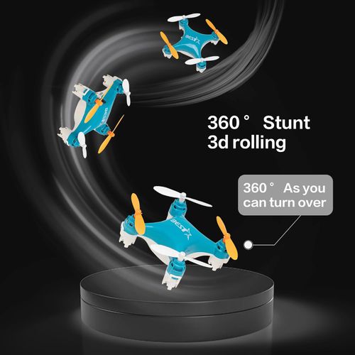 Mini 4-Axis RC Drone, Portable Pocket Quadcopter Toy with Altitude Hold & Crash Resistance for Kids