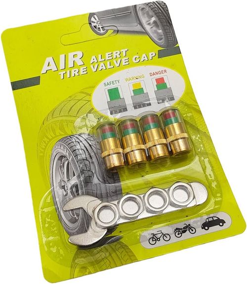 🔥49% Off Full Copper Anti-Theft Version🔥4 PCS Car Tire Pressure Monitor Valve