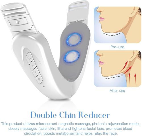 ✨EMS V-Face Shaping Massager | Comes With 2 Extra Replacement Gel Pads