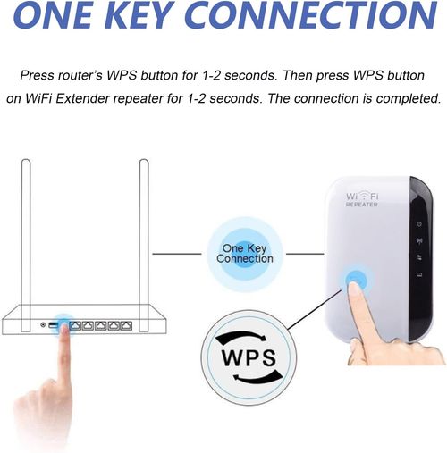 300M Mini Muffin WiFi Repeater 2.4G Wall-Penetrating Router Long Range Wireless Signal Amplifier WiFi Extender