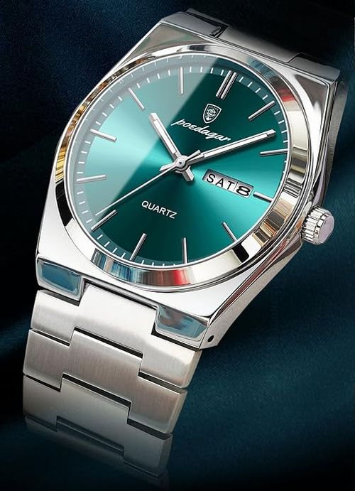 ⌚Ultra‑thin Men Watch With Night‑Glow Hands