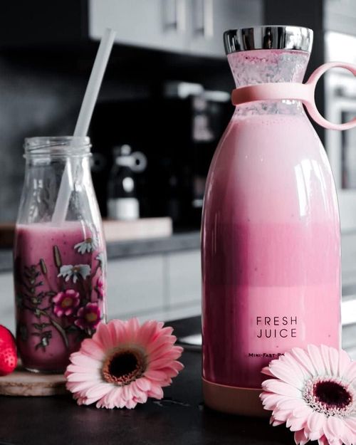 Portable Mini USB Juicer Blender | Personal Fresh Juice Smoothie Maker For Home Travel Gym