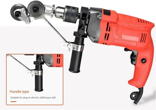 ⚙️Turn your electric drill into a metal cutting shear instantly.