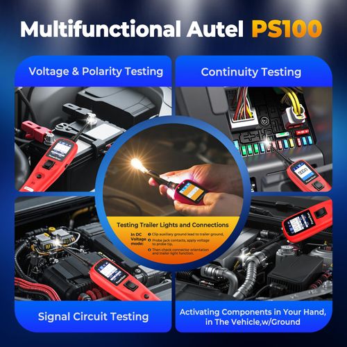 3.5-40V Multifunctional Automotive Circuit Tester - Power Probe Electrical Diagnostic Tool