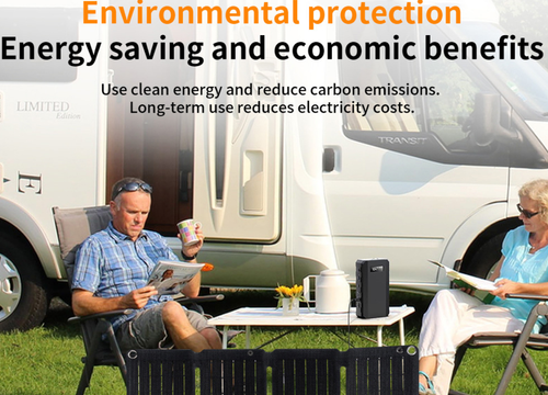 10W ETFE Foldable Solar Panel Charger | IP65 Waterproof Portable Outdoor Power Station | Fast 3 USB Phone Charger | For Camping Hiking Travel | Kenya Free Delivery