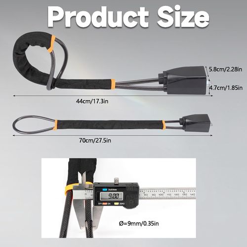 🚗Car Steering Wheel Seatbelt Lock | Ultimate Anti-Theft Protection