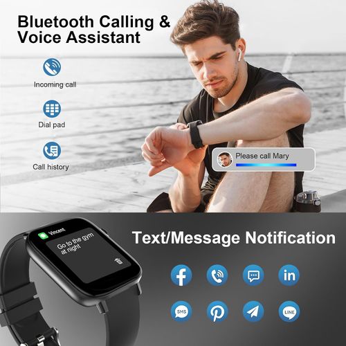 👌Lightweight S12 Smart Watch For Men Women
