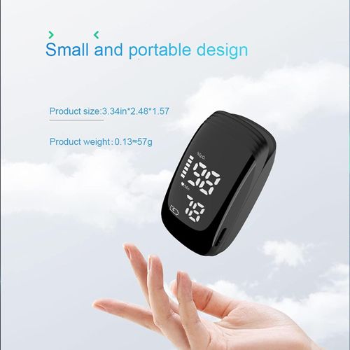 🩸 Rechargeable Fingertip Pulse Oximeter SpO2 Heart Rate Monitor