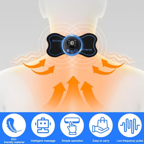 🚶 Pocket-Size Smart Massage Sticker For Neck, Back, Legs