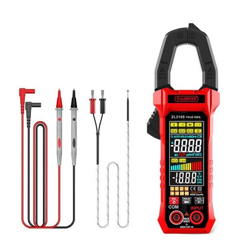 🔌 TS601 Digital Clamp Meter | AC DC Current Voltage Tester for Solar & Electricians