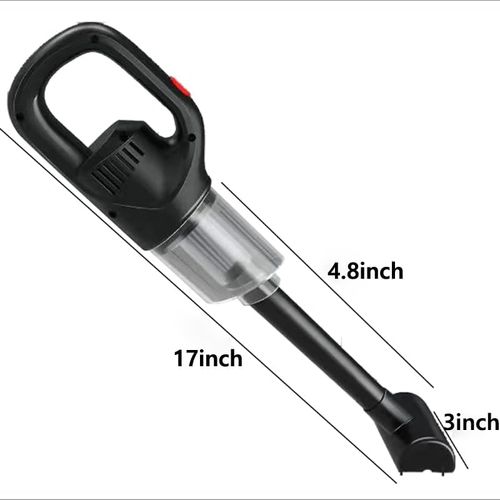 Portable Wireless Handheld Car Vacuum Cleaner, High Power Mini Cordless Vacuum for Home & Auto Cleaning