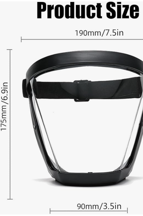 Face Shield, Tooltekt Anti-Dust & Fog-Free Face Shield,Anti-Fog Protective Full Face Shield