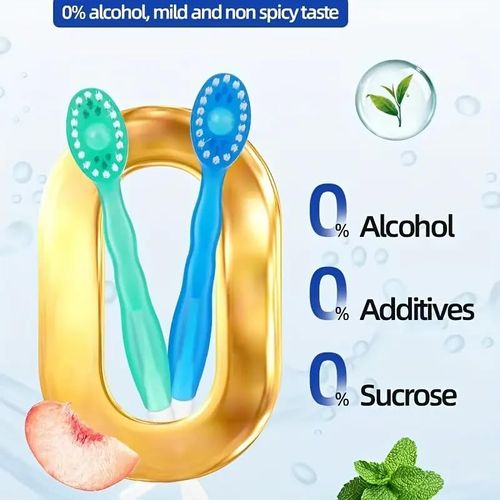🦷 5-in-1 Burst Bead Toothbrush | Portable Individually Wrapped Oral Care Sticks