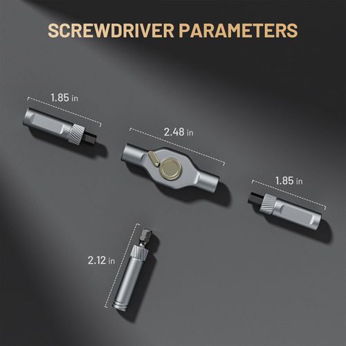🔧33 in 1 S2 Steel Magnetic Precision Screwdriver Bit Set