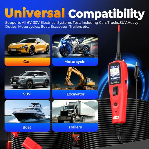 3.5-40V Multifunctional Automotive Circuit Tester - Power Probe Electrical Diagnostic Tool