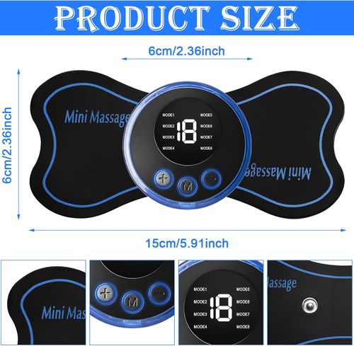 🚶 Pocket-Size Smart Massage Sticker For Neck, Back, Legs