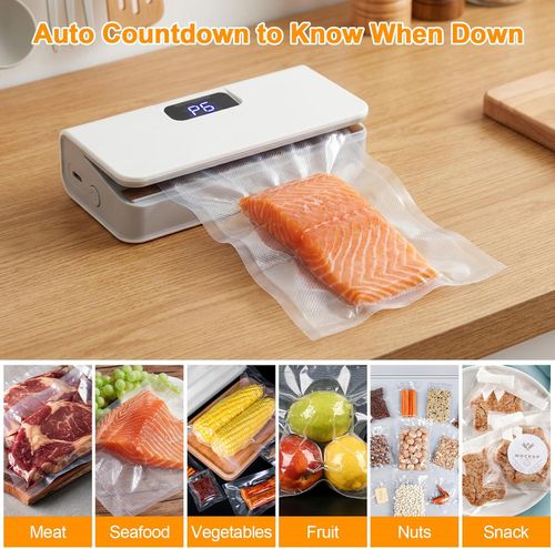 🔋Rechargeable Mini Bag Sealer, Portable Heat Sealer for Coffee & Snack Bags✨