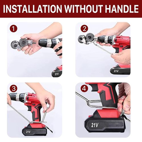✅Fits most electric drills & cordless lithium drills.