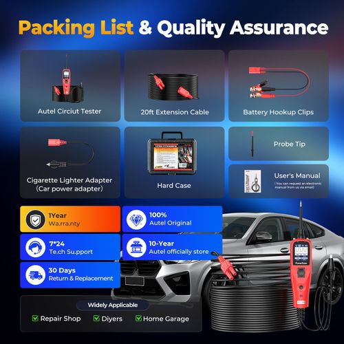 3.5-40V Multifunctional Automotive Circuit Tester - Power Probe Electrical Diagnostic Tool
