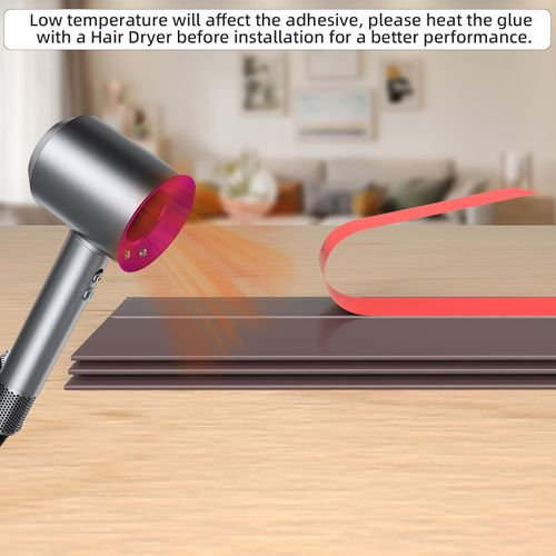 ESUFEIR 39U der Door Draft Stopper,Bottom Door Sweeps for Exterior & Interior,Gap Filler Noise Blocker Seal Strip,Wind Guard Dust Stopper(Brown)