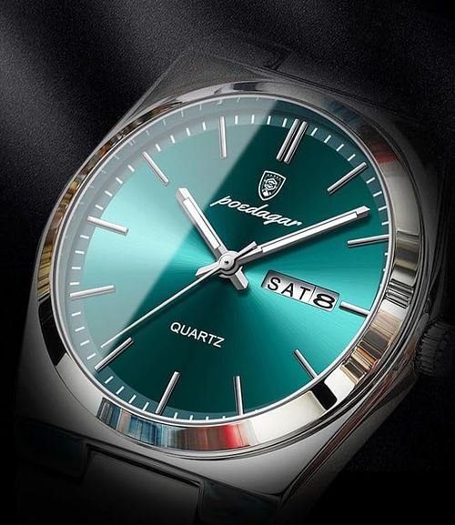 ⌚Ultra‑thin Men Watch With Night‑Glow Hands