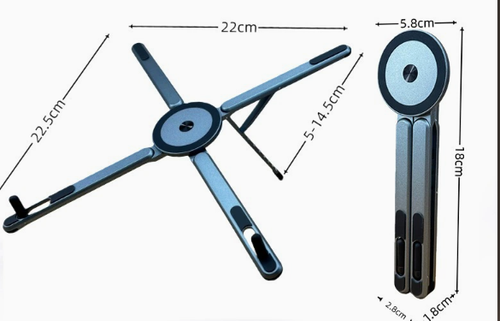 🧲Magnetic Aluminum Phone Stand Multi‑Purpose Desk Holder