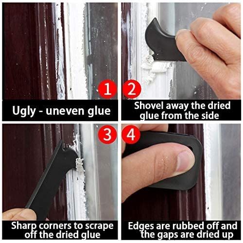 🛠️ 3-in-1 Silicone Caulking Tool Kit, Fast Caulk Removal & Finishing