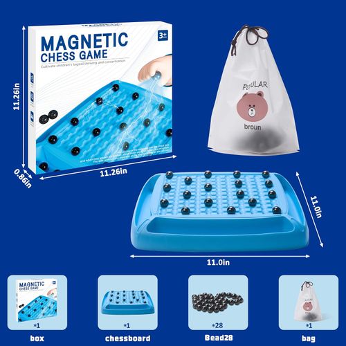 🧲Fun Magnetic Battle Board Game For Family‑time