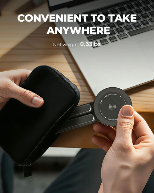 🧲Magnetic Aluminum Phone Stand Multi‑Purpose Desk Holder