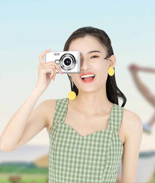 Retro 4K CCD Digital Camera + FREE 32GB Card + Card Reader + OTG Adapter Vintage Aesthetic Mini Pocket Camera For Students | Full Starter Kit All Included Ultra HD Entry Level CCD Digital Camera | Complete Ready-To-Use Gift Bundle