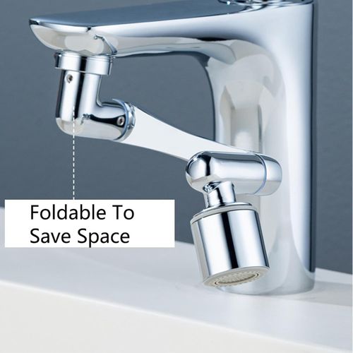 1440° Faucet Extender Swivel Faucet Splash Water Filter Extension, Kitchen Bathroom Multifunction Universal Robotic Arm (Switchable Modes)