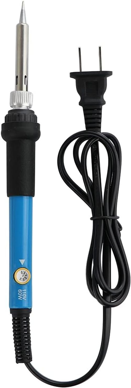 🛠️ 60W Adjustable Temp Soldering Iron Kit | 220V Welding Repair Tool Set