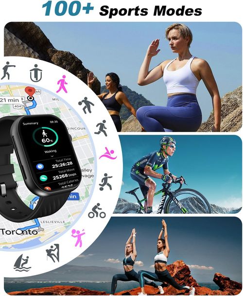 📞 Answer Calls Directly On Wrist, S12 Max Sports Smart Watch